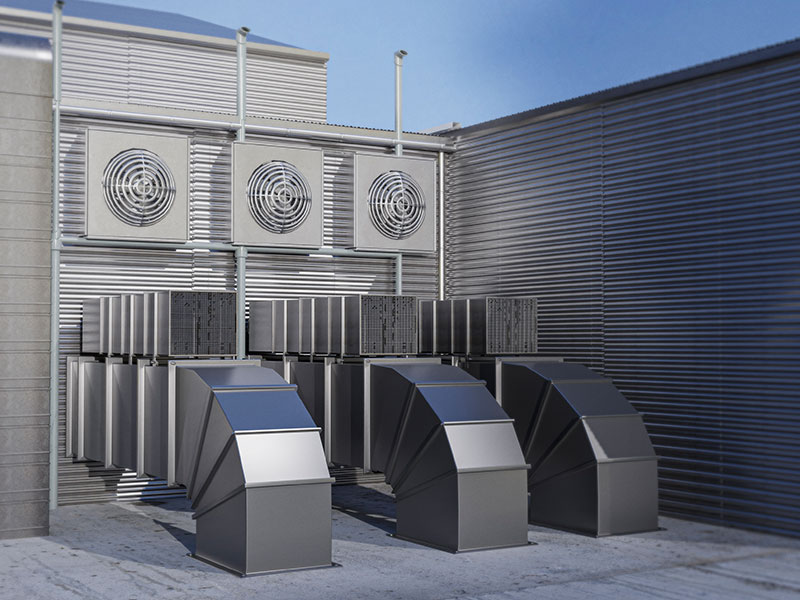 空調設備・冷媒工事のイメージ